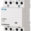Stycznik instalacyjny 230 V AC Eaton 40 A 4N/O. 248852 Z-SCH230/40-40