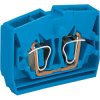WAGO 264-324 2 Conductor 24A Centre Terminal Block Fixing Flange Blue
