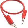 Mueller Electric 22.170-1M-2 Przewód pomiarowy złącze męskie bananowe 4 mm złącze męskie bananowe 4 mm 1 m czerwony 1 sz