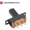 2 x PRZEŁĄCZNIK SUWAKOWY 3 PINY ON-ON SS12F15G7 TNT