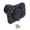 Cigarette Lighter Socket with Cover & LED 20A 12V A13-142AP-BB3