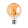 Żarówka Dekoracyjna Kulista LED E27 G125 7W = 60W 806lm 2000K Ciepła 360 Filament LUMILED Globe Amber