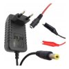 Ładowarka akumulatorów Li-ion 25,2V/1A wt. 5,5/2,1 (+) oraz adapter z krokodylkami / 44099
