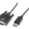 Kabel DisplayPort 1.1a DisplayPort wtyk,DVI-D (24+1) wtyk 5m AK-340301-050-S