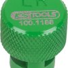 Odpowietrznik opon TPMS / TPMS, zielony, tylny lewy KS Tools 1001188 100.1188