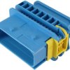 Plug, 16 pole, straight, 2 rows, blue, 4-1564528-1