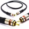 Kabel Coaxial 1m RCA Audio Vitalco RKD150