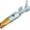 Receptacle, 0.14-0.25 mm², crimp connection, gold-plated, 61 0800 098 00