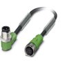 Phoenix Contact Kabel siłownika czujnika Złącze A Złącze M12 3 długość 300 mm Rodzaj A Męski Żeńskie Złącze B Złącze M12