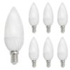 Żarówka Led E14 230V 6W Świecowa 540Lm Neutralna Komplet 6Szt 75.0303