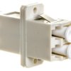 Adapter Lc/Lc Duplex Mm Om2, Ceramiczna Ferrula, Szary Dn-96008-1