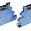 Przekaźnikowy moduł sprzęgający 6,2mm, SSR wyj. 2A /12-240V AC zasil. 24V DC, zaciski sprężynowe 38.91.7.024.8240