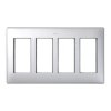Ramka obudowy SIMON 500 4-modułowa, aluminium