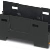 Housing lower part, ABS/PC, (W x H x D) 35.1 x 75 x 30.3 mm, black, for enclosure, 1074875