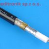 Kabel koncentryczny RG6/U, 75ohm, 18AWG, drut, FRNC 500m