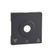 MERTEN SYSTEM M Płytka czołowa mechanizmu wyłącznika żaluzjowego z kluczem antracytowy MTN3883-0414 SCHNEIDER ELECTRIC