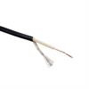 Przewód sygnałowy 1x0,08mm2 + ekran czarny 5m