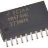 Układ przerzutnika MM74HC273WMX 20-pinowy, wyjście LSTTL, SOIC, onsemi