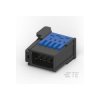 TE Connectivity 2-1473562-4 RITS Female Shrouded Plug 2MM 04P Blue