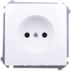 Simon Basic Gniazdo Pojedyncze B/U 16A Ip20 Białe Bmg1z.01/11