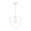 Lampa wisząca AMORE WHITE 1xE27