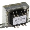 Transformator do zabudowy Napięcie wtórne 9V ac 6VA Napięcie pierwotne 115V ac 2-wyjściowy 80% RS PRO