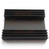 Heatsink - undrilled 100 x 65mm black anodised (40-149-7) - RS Components