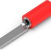 Insulated pin cable lug, 0.26-1.65 mm², AWG 22 to 16, 2.94 mm, red, 131443