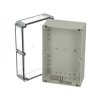 Fibox 7022861 PCT 16x25x13cm Enclosure, PC Clear transparent cover