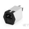 Filtr wejściowy złącza IEC 10A TE Connectivity Zatrzask