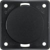 Integro Flow Zaślepka z płytką nośną czarny połysk 945162510