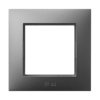 ARIA Ramka pojedyncza do łączników IP44 szary mat RH-1U/70