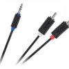 Przewód JACK 3.5-2RCA 1.0m standard