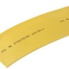 Osłona termokurczliwa żółta 2:1, średnica 4.8mm, dł. 9m, RS PRO