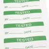 Etykieta samoprzylepna z nadrukiem tekst Tested 170 szt. RS PRO Klej