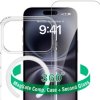 4Smarts 360° Premium Protection Zestaw pokrywa + szkło ochronne Apple iPhone 18 Pro, iPhone 17 Pro przeźroczysty Ładowar