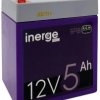 Akumulator VRLA AGM 12V 5Ah (żywotność 6-9lat) INERGE PRO IN-12-5-AL