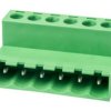 Łączówka; 2ESH-06P; 6 torów; R=5,08mm; 15mm; 12A; 300V; na przewód; kątowe 90°; śruba prosta; śrubowy; pionowy; 0,2÷2,5mm2; ziel