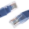 Kabel Ethernet Cat5e długość 0.5m Z zakończeniem Decelect PVC