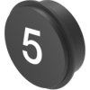 Nakładka do klawiatury, typ: Wkładka klawiatury, symbol - 5, do użytku z: Klawiatury serii 09