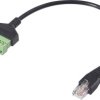 adapter RJ45 Renkforce RF-6443978 RF-6443978, 30 cm, 1 szt.
