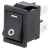 ROCKER SPST Poz 2 ON-OFF 10A/250VAC czarny brak -20÷55C A8L1115N2