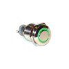 Przycisk LAS2GQF-11-E-G-12VDC-N metal./16mm/oring ziel/3A U303A przycisk