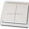 Włącznik bezprzewodowy 2 klawisze. ( zam. 10 dni)