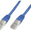 kabel LAN RJ45, Digitus DK-1511-005/B Patchkabel U/UTP, U/UTP, CAT 5e, 0.50 m, niebieski