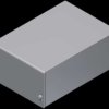 Die-cast aluminum enclosure, (L x W x H) 103 x 72 x 43 mm, gray, IP40, 3/B.1