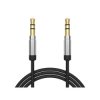 Złącze Jack wt.3,5st-wt.3,5st 2,5m Metal AUX / 91-272