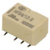 Przekaźnik; elektromagnetyczny miniaturowy; HFD4-12-S; 12V; DC; 2 styki przełączne; 0,5A; 125V AC; 2A; 30V DC; powierzchniowy (S