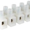 Lustre terminal, 5 pole, 0.5-12 mm², clamping points: 5, natural, screw connection, 41 A, 1000/ 5