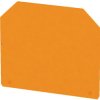 End/Intermediate plate for terminal block, 1050160000
